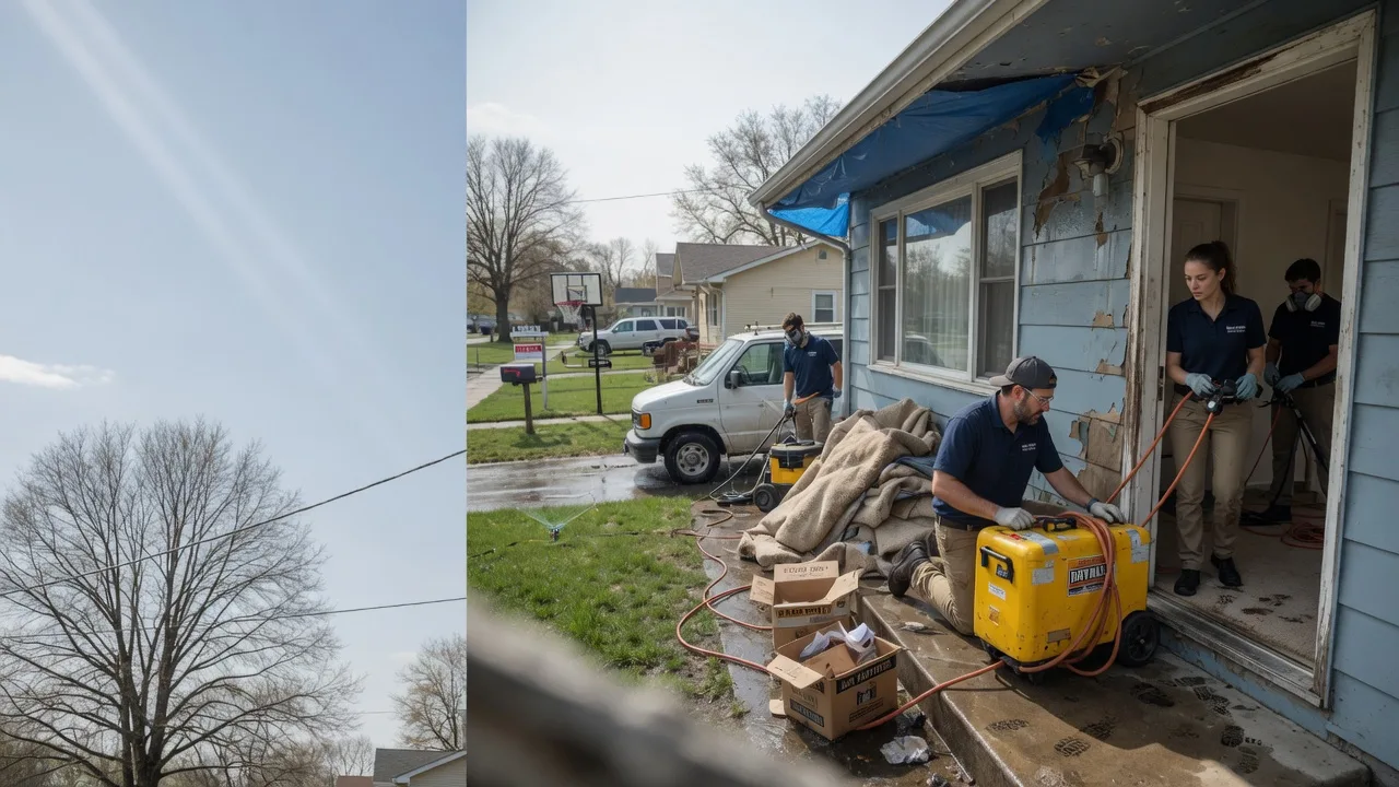 Basement Flood Cleanup in Severn, MD near me